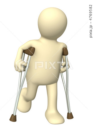 Pippet with crutches Pippet with crutches 4769582