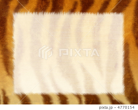Grunge frame - fur of a tiger Grunge frame - fur of a tiger 4770154