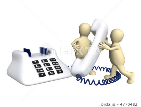 Puppets with phone Puppets with phone 4770482