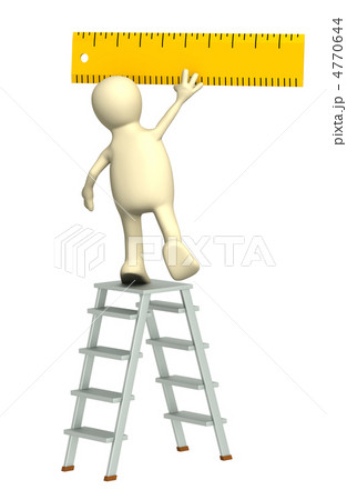 3d puppet with ruler 4770644