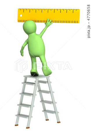 3d puppet with ruler 4770658