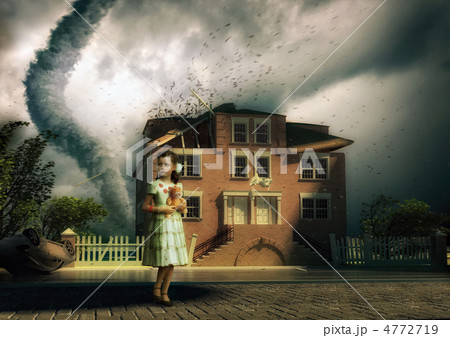 tornado and little girl 4772719