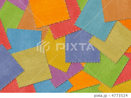 Background - tailored slices of a fabric in style patchwork Background - tailored slices of a fabric in style patchwork 4773524