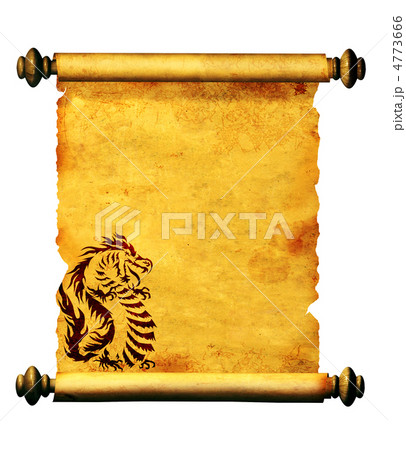 Sheet of ancient parchment 4773666