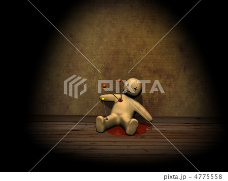 3d voodoo doll 4775558