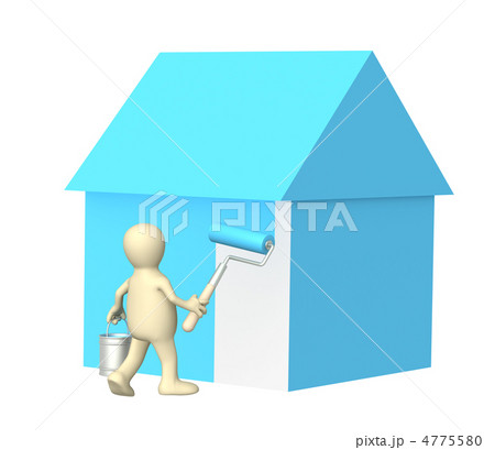 Colouring of a house 4775580