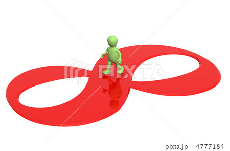 3d puppet, going on a sign infinity 4777184