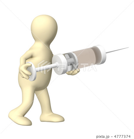 Doctor with a syringe 4777374