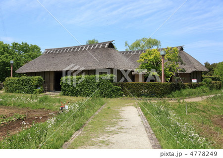 旧武笠家表門　旧蓮見家住宅－浦和くらしの博物館民家園にて 4778249