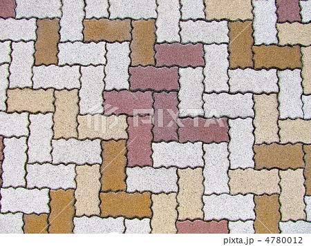 カラフルな石畳 カラフルな石畳 4780012