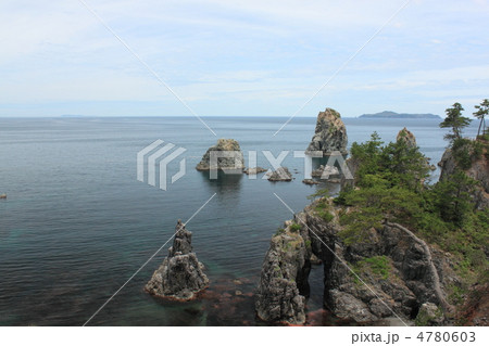 長門市　青海島 4780603