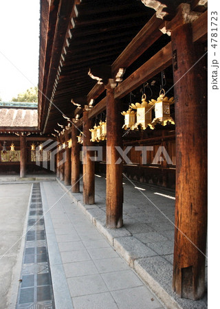 重要文化財・北野天満宮の「西廻廊」(京都市上京区馬喰町) 重要文化財・北野天満宮の「西廻廊」(京都市上京区馬喰町) 4781723
