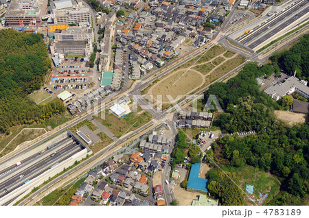 第二京阪道路を空撮 4783189