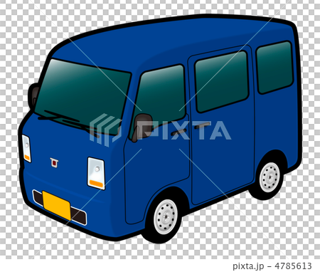 軽バン 青 軽バン 青 4785613