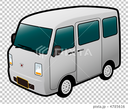 軽バン　銀 4785616
