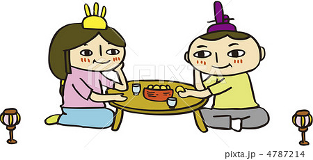 春　ひなまつり 4787214