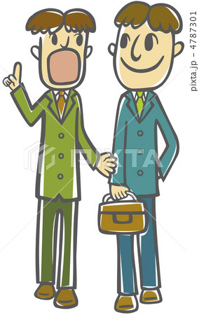 ビジネス　サラリーマン　男性　ビジネスマン 4787301