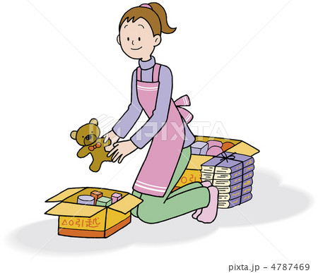 生活　掃除　大掃除　冬 4787469