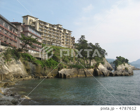 堂ヶ島とホテル群 4787612