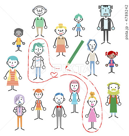 恋愛関係の男女 恋愛関係の男女 4789242