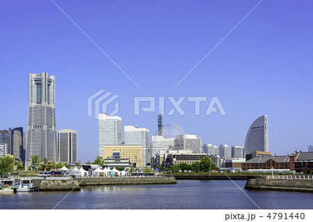 横浜みなとみらい全景(横浜市中区、象の鼻パークより) 4791440