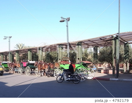 マラケシュの馬車 マラケシュの馬車 4792179