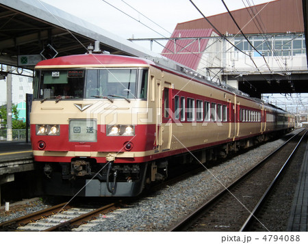 特急草津83号　回送　185系　吹上駅 4794088
