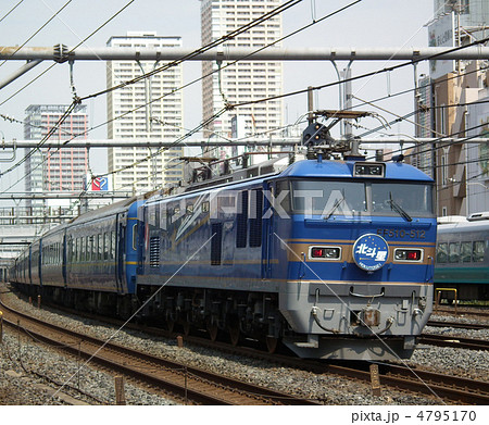 寝台特急北斗星 EF510 推進回送 鶯谷駅 寝台特急北斗星 EF510 推進回送 鶯谷駅 4795170