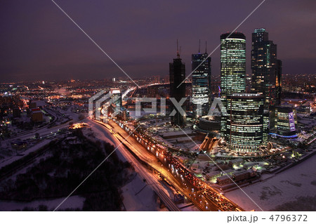 MOSCOW - DECEMBER 10: Moscow center of  international business " 4796372