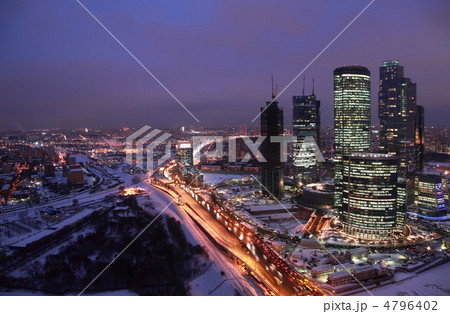 MOSCOW - DECEMBER 10: Moscow center of  international business " 4796402