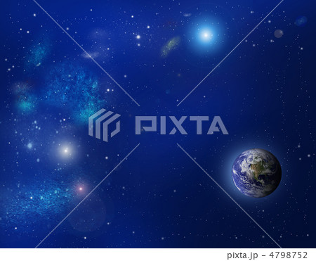 宇宙　銀河　地球　天の川　銀河系　太陽系　星空　夜空　 4798752