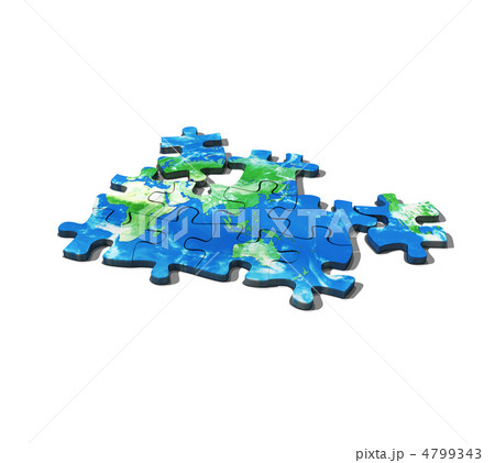 世界地図のジグソーパズル 4799343