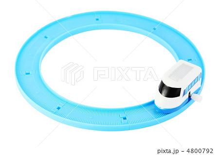 bright clockwork toy white train with blue windows on circular r bright clockwork toy white train with blue windows on circular r 4800792