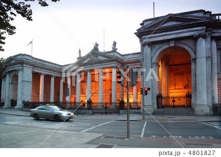 Bank of Ireland is Old Parliament House in Dublin, Ireland. old 4801827