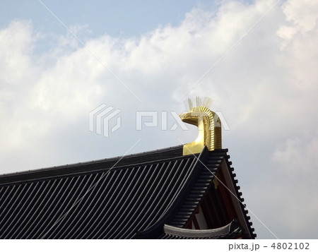 平城宮跡大極殿 鴟尾 平城宮跡大極殿 鴟尾 4802102