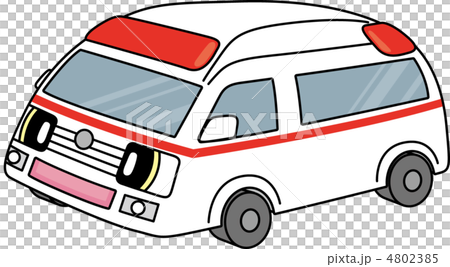 救急車キャラクター 4802385