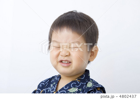 お顔くしゃくしゃ 4802437