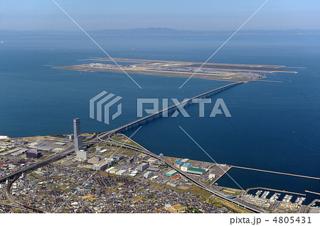 関西国際空港を空撮 4805431