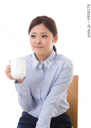 ビジネスウーマン　休憩 4808178