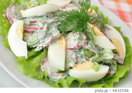 salad with egg salad with egg 4810586