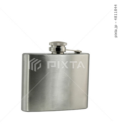 whiskey flask isolated whiskey flask isolated 4811844