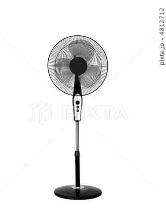 Electric black fan isolated on white background Electric black fan isolated on white background 4812712