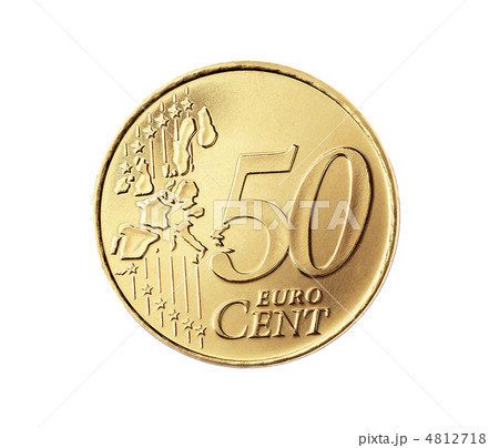 50 euro cent isolated on white 4812718