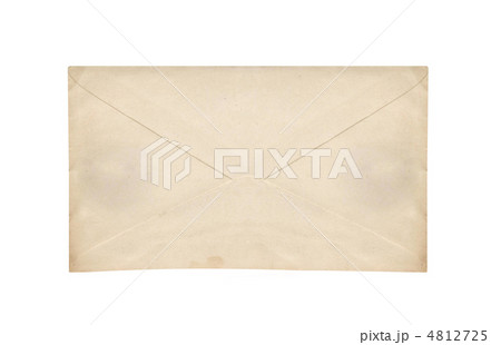 Old envelope isolated Old envelope isolated 4812725