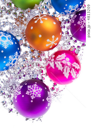 christmas balls with snowflake symbols christmas balls with snowflake symbols 4813209