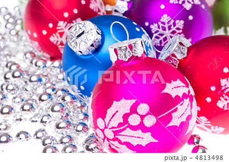 christmas balls with snowflake symbols christmas balls with snowflake symbols 4813498