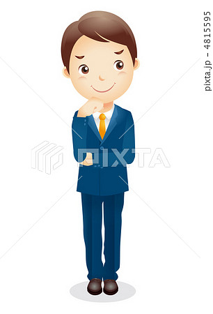 ビジネス男性イラスト 4815595