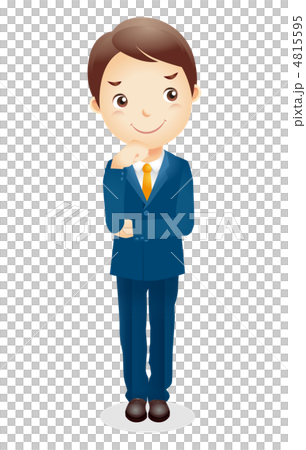 ビジネス男性イラスト 4815595