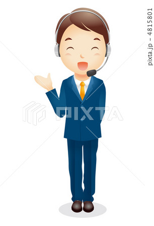 ビジネス男性イラスト 4815801