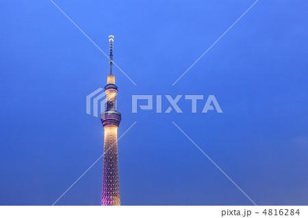 スカイツリーのライトアップ「雅」 スカイツリーのライトアップ「雅」 4816284